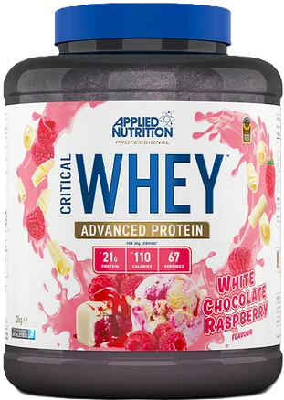 Critical Whey 2kg White Choco Raspberry