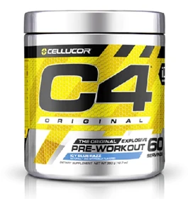 C4 Original 60Serv Blue Raspberry