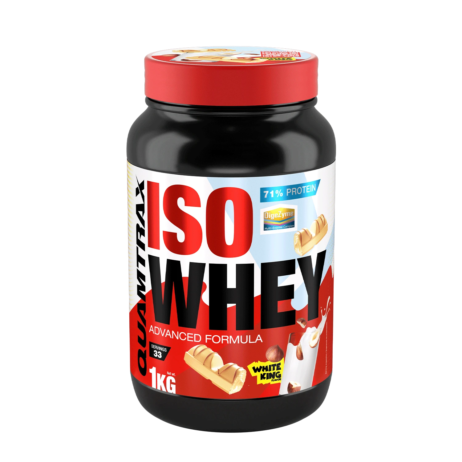 ISO WHEY 1KG WHITE KING