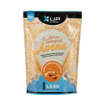 Harina de Avena Crema Cacahuete 1,5kg