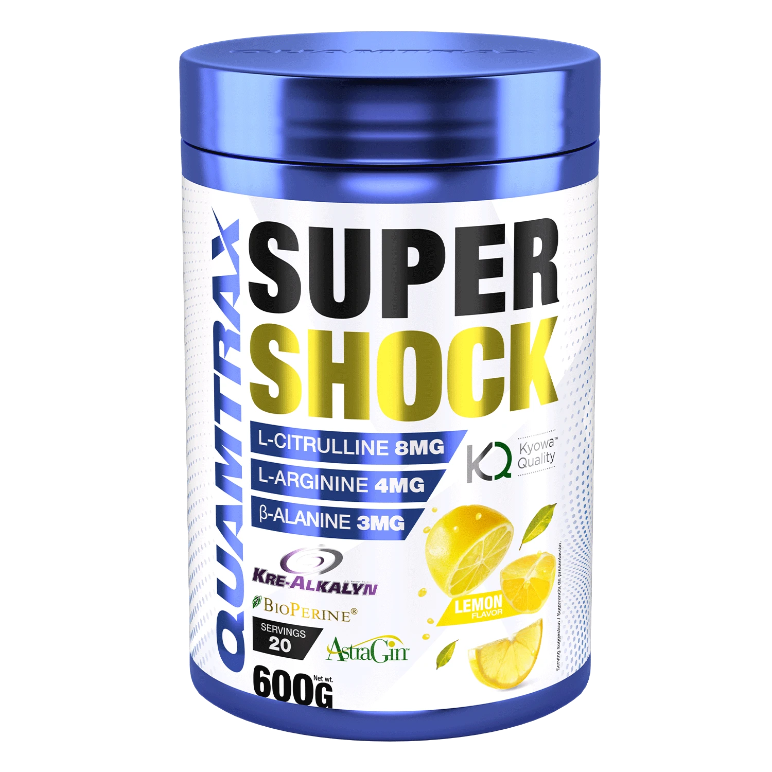 SUPER SHOCK 600g LEMON