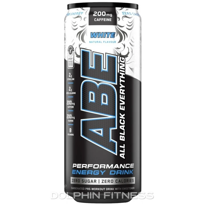 ABE CAN ENERGY 12X330ML WHITE