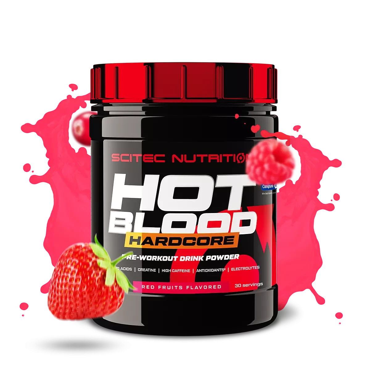 Hot Blood Hardcore 375g Red Fruits