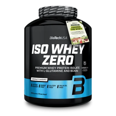 Iso Whey Zero Lactose Free 2270g Coconut